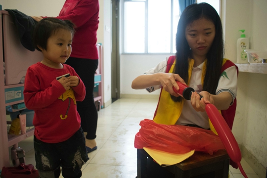 用气球制作动物造型