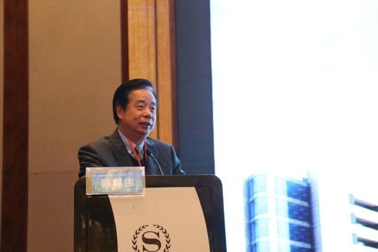 湛江市卫计局副局长、湛江市医学会副会长陈耀伟致欢迎辞